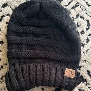 C.C Kids Charcoal Knit Beanie